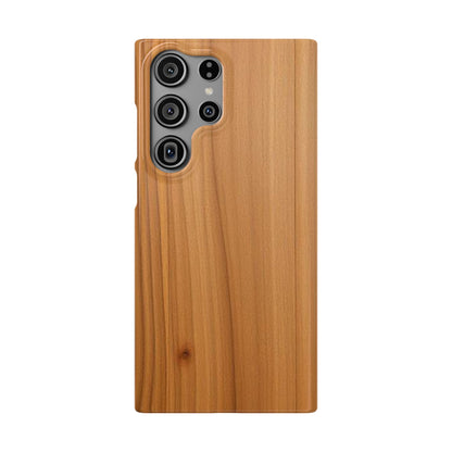 Natural Wood Grain Samsung Snap Case