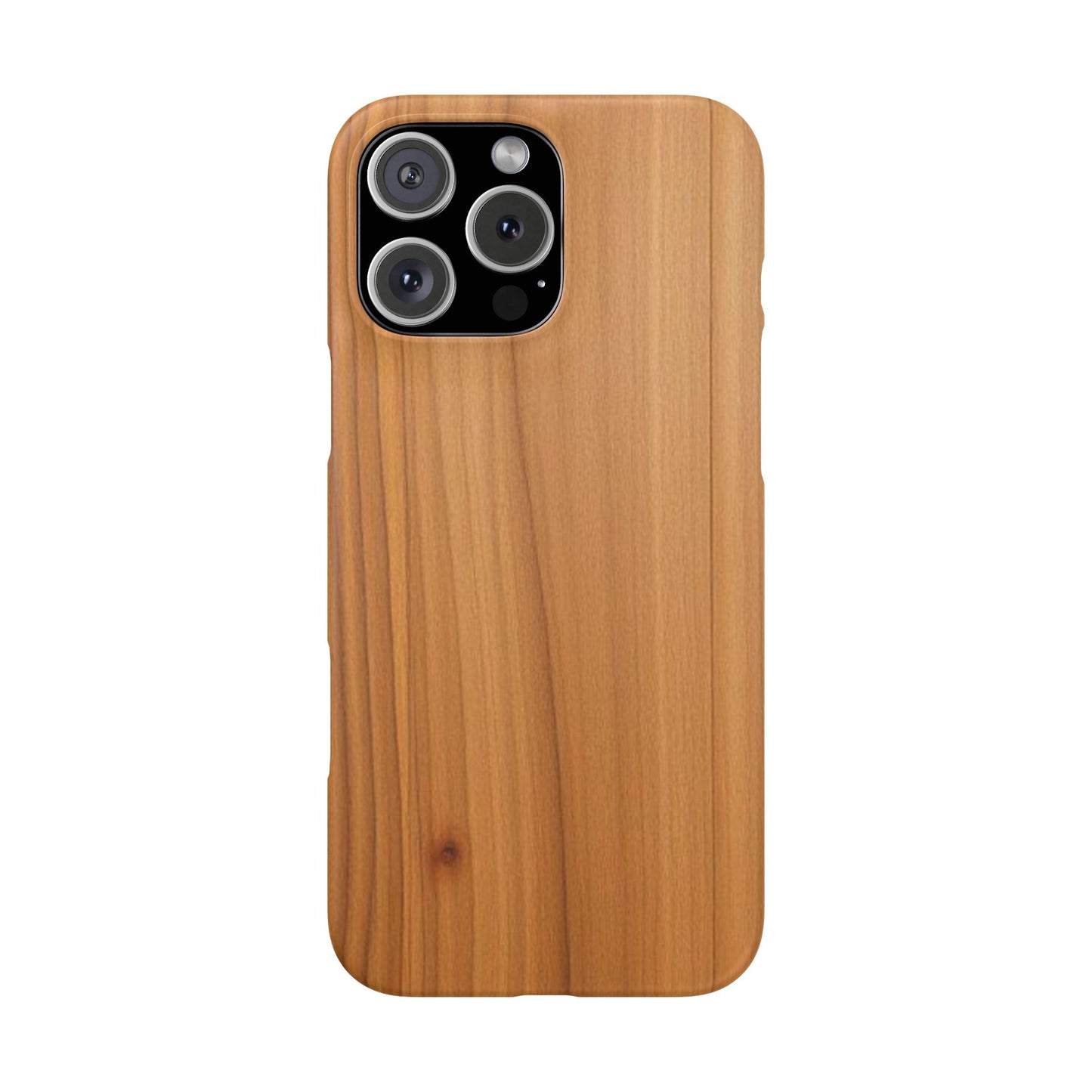 Natural Wood Grain iPhone Snap Case