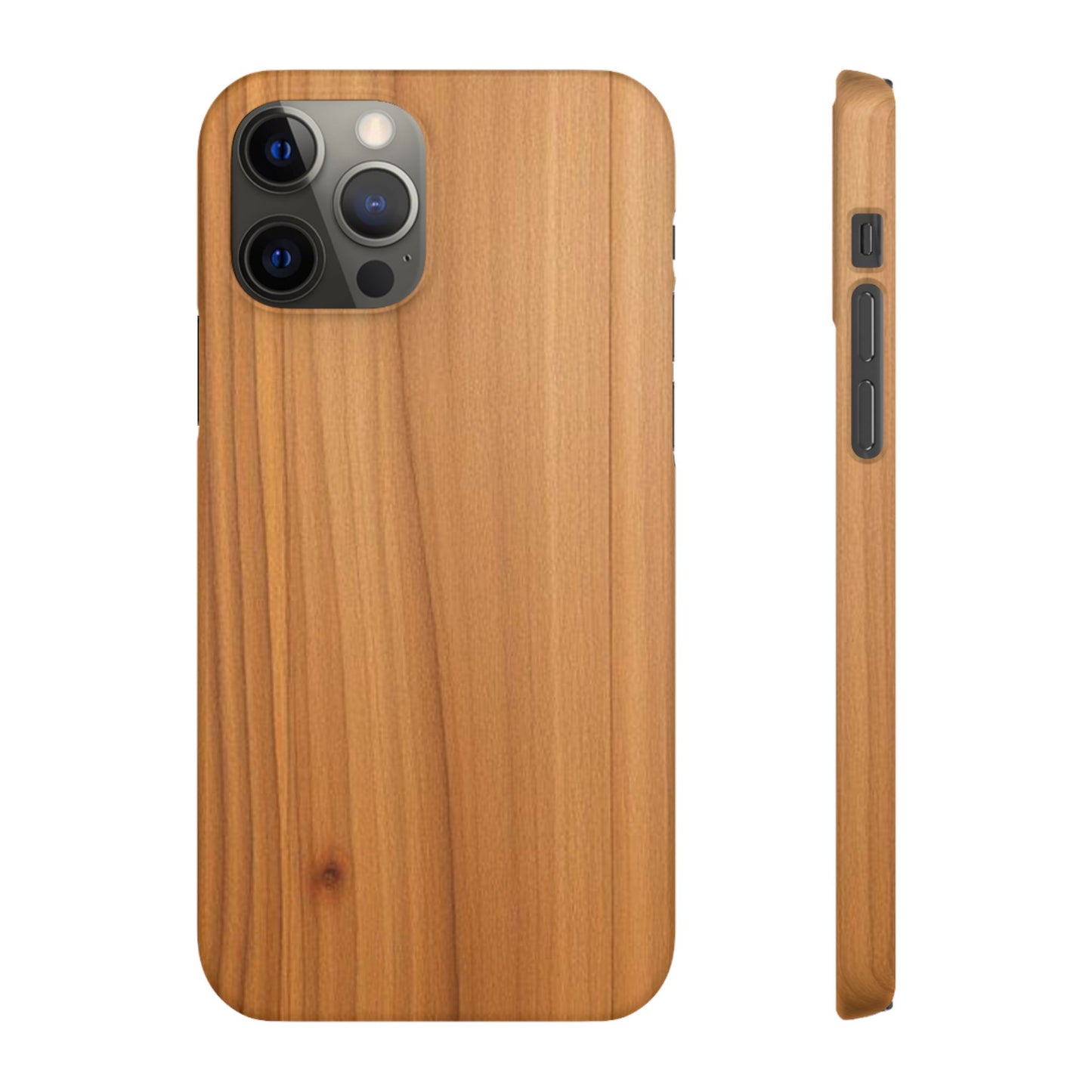 Natural Wood Grain iPhone Snap Case