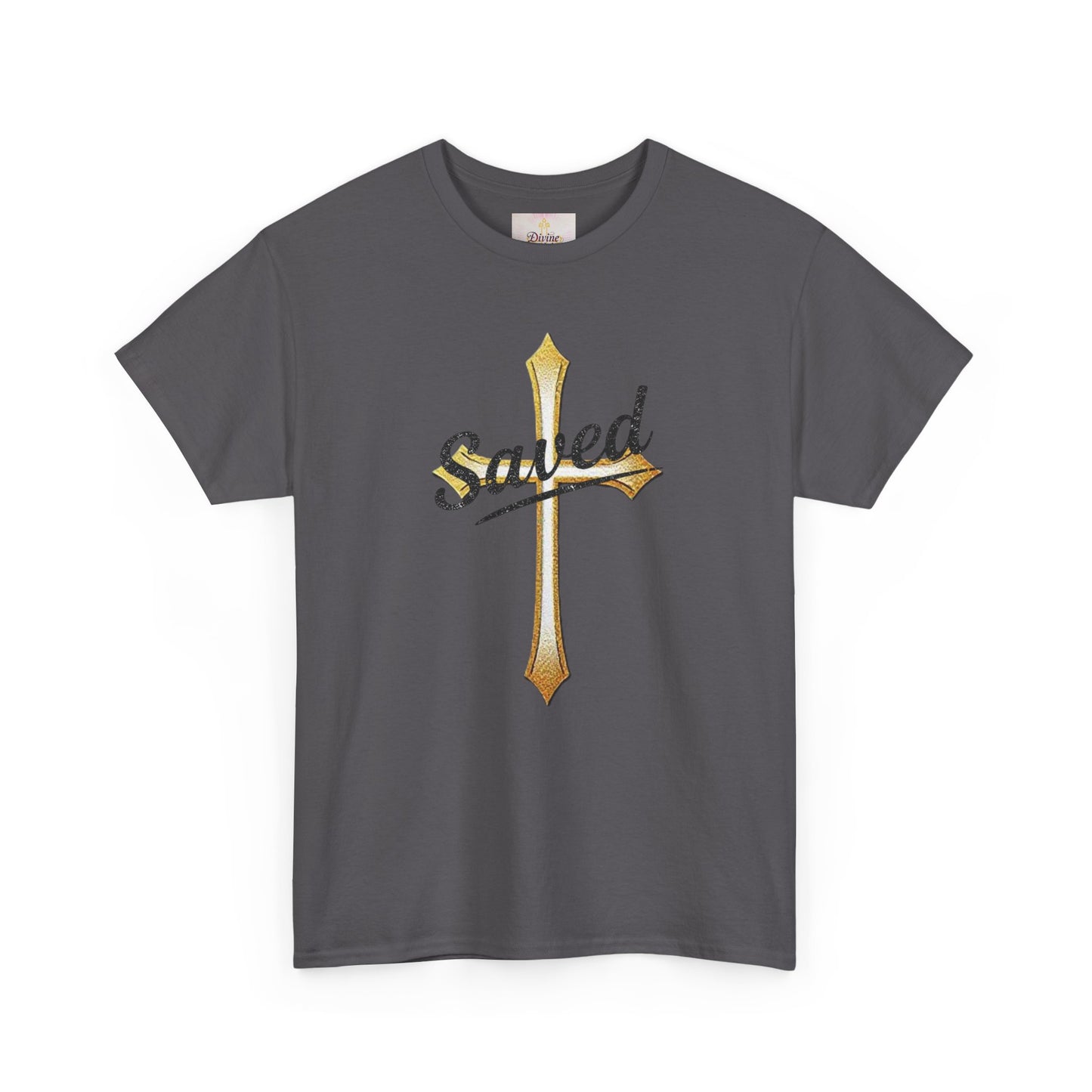 Saved Men's Tee – Christian Faith Apparel with Bold Design