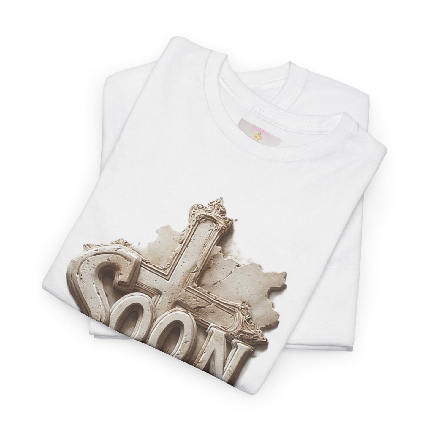 “Soon” Cross Christian T-Shirt – Bold Witness of Faith