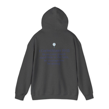FAITH & Strength – Men’s Scripture Hoodie