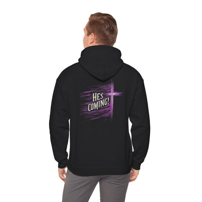 He’s Coming – Men’s Christian Hoodie
