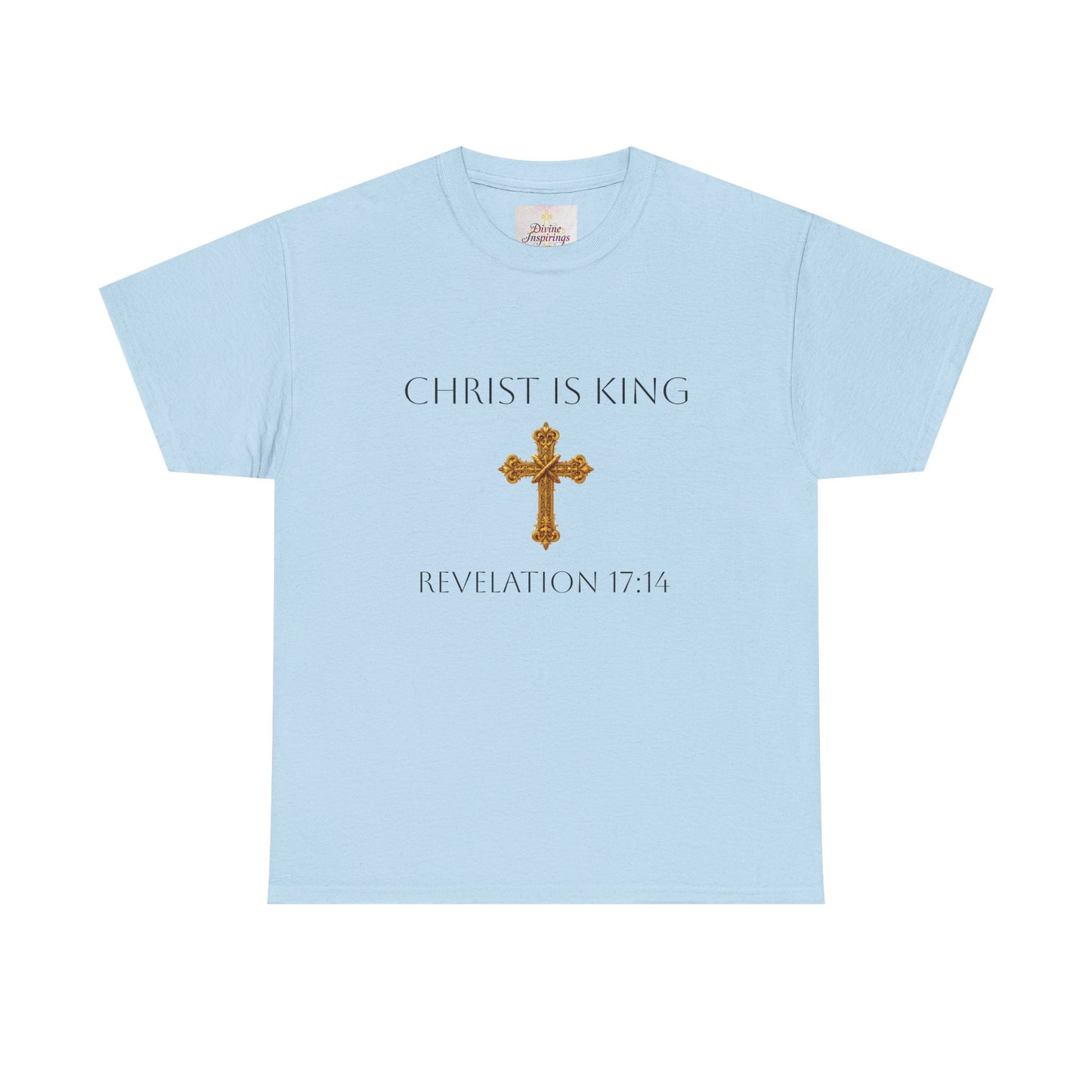 Christ is King - Women’s Christian Tee (Dark Lettering)