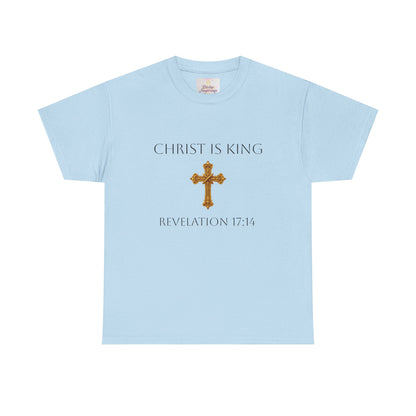 Christ is King - Women’s Christian Tee (Dark Lettering)