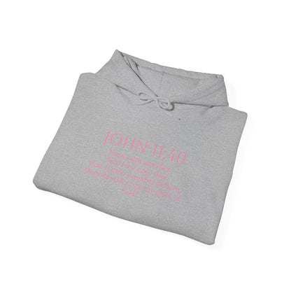 Believe | Women’s Christian Hoodie with John 11:40