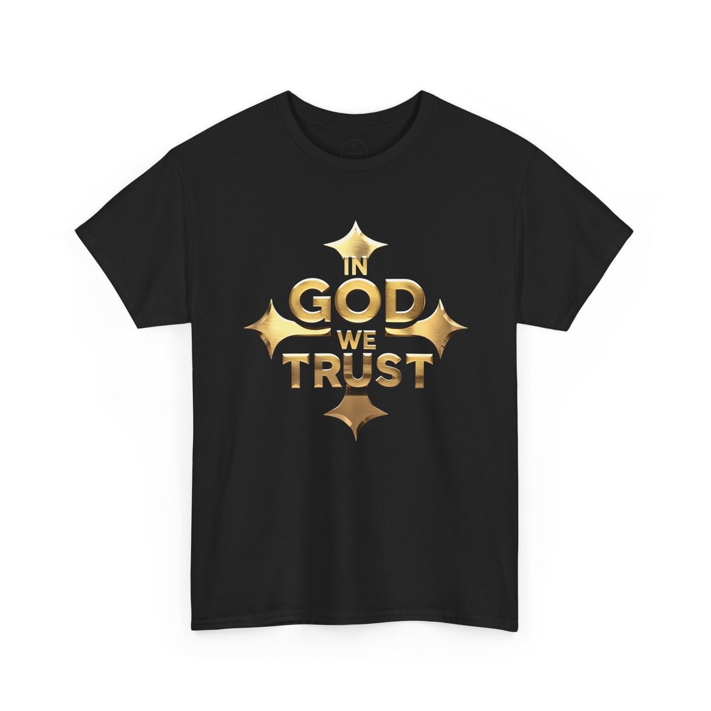 In God We Trust (Gold)- Men's Christian T-Shirt