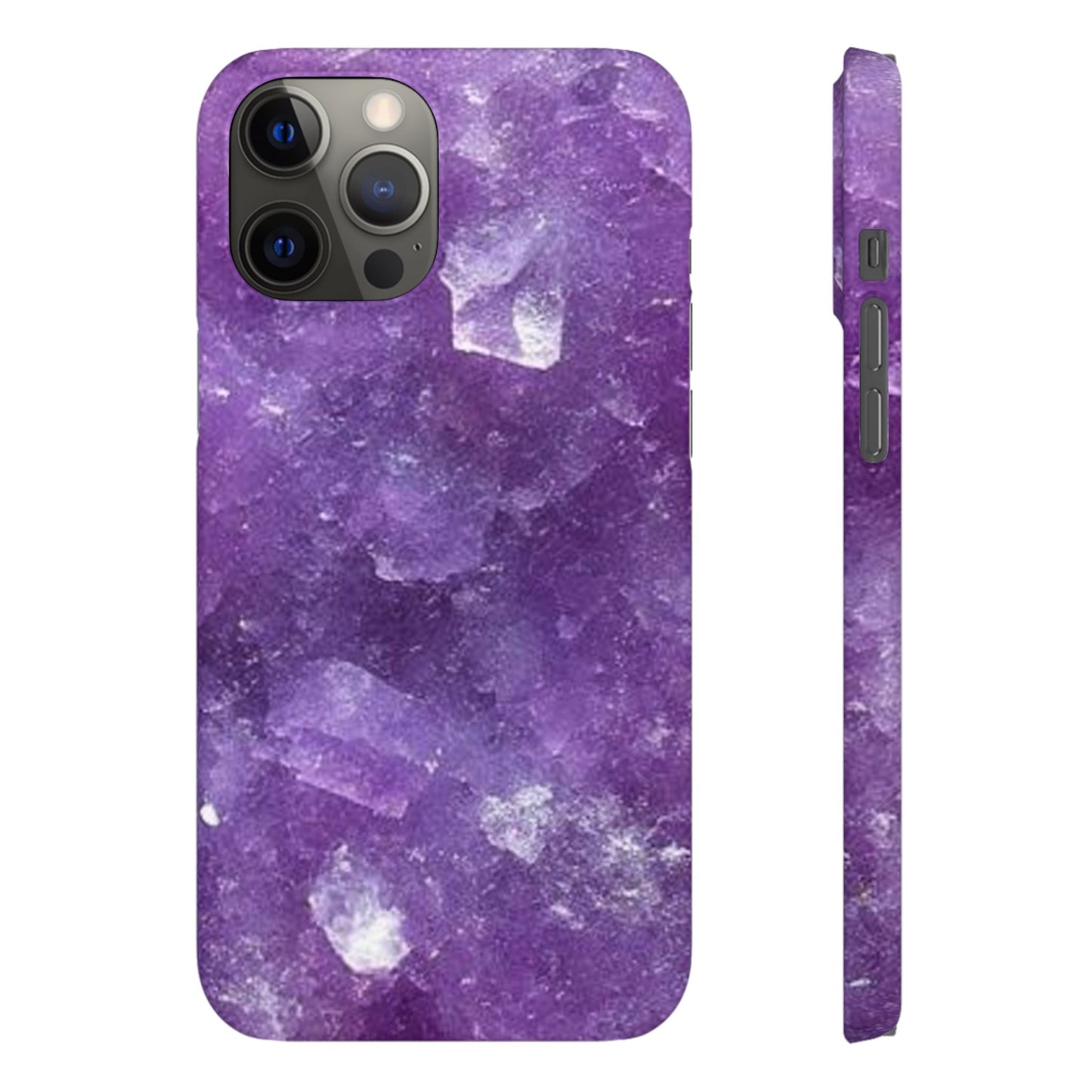 Amethyst Crystal Finish iPhone Snap Case