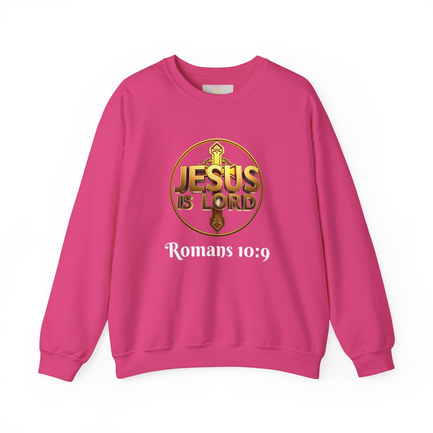 Bold Faith Women’s Sweatshirt – Proclaim Jesus Is Lord & He Is Risen (White Lettering)
