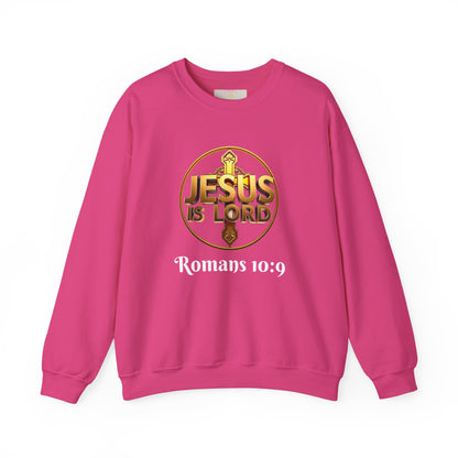 Bold Faith Women’s Sweatshirt – Proclaim Jesus Is Lord & He Is Risen (White Lettering)