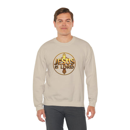 Jesus Is Lord (Gold Ed) - Men's Faith Sweater