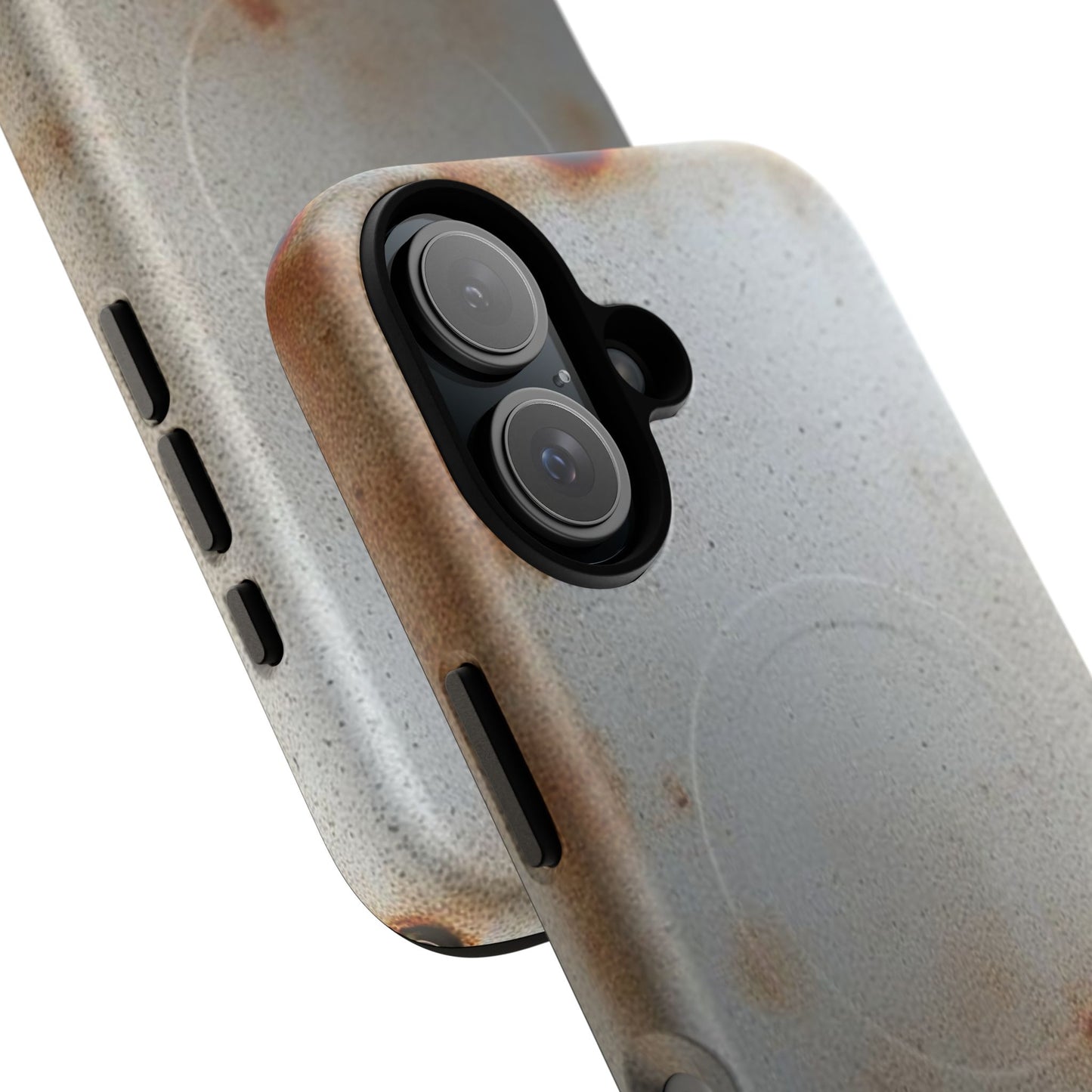 Enduring Faith – Old Metal Finish iPhone Magnetic Tough Case