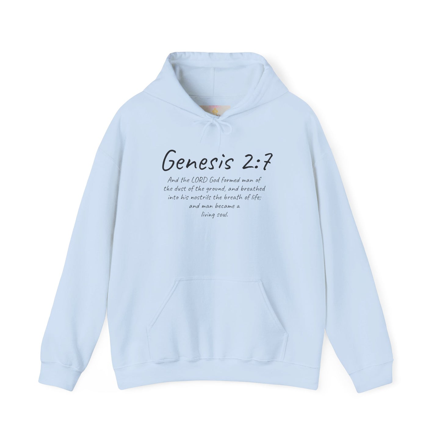 Formed from the Dust | Men’s Christian Hoodie with Genesis 2:7