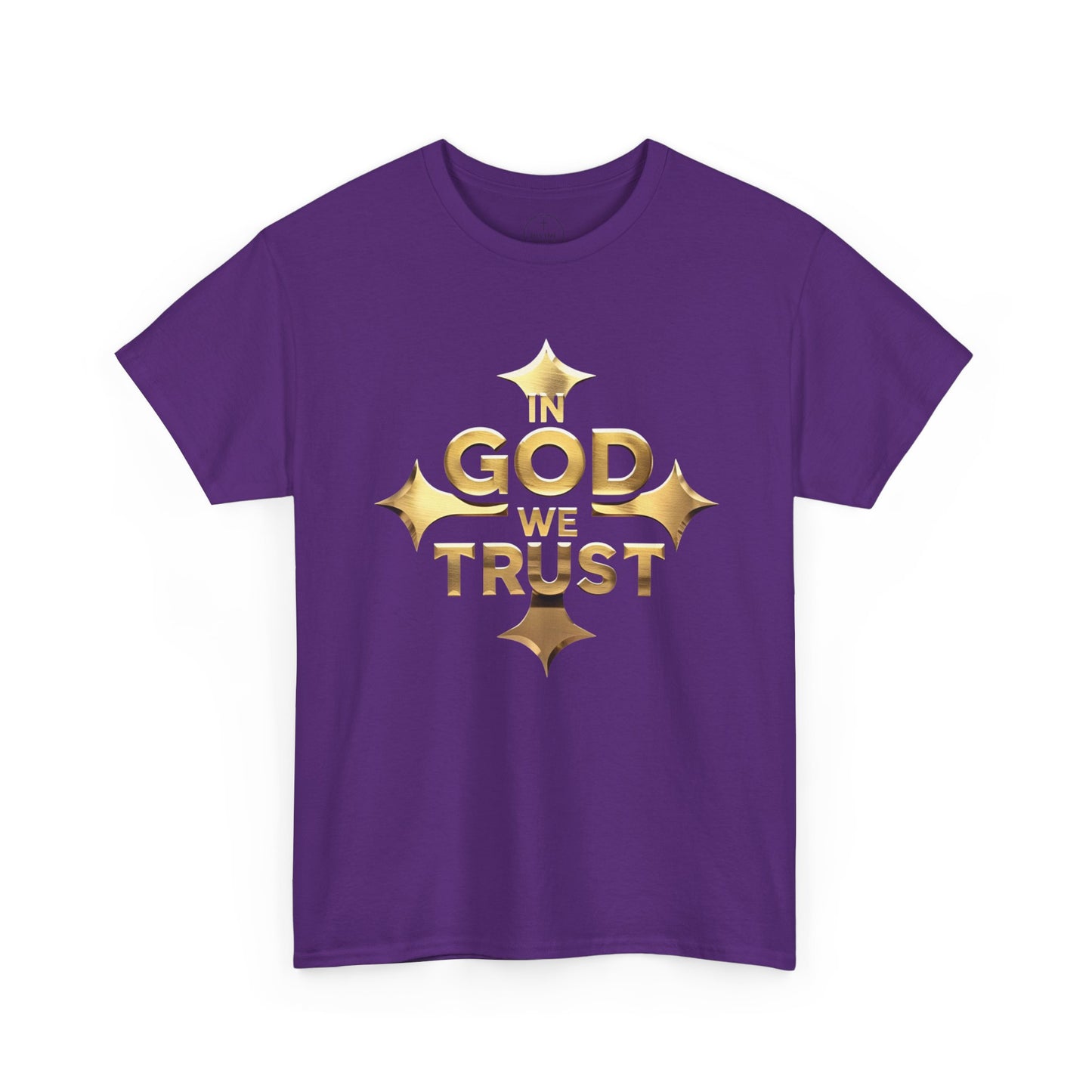 In God We Trust (Gold)- Men's Christian T-Shirt