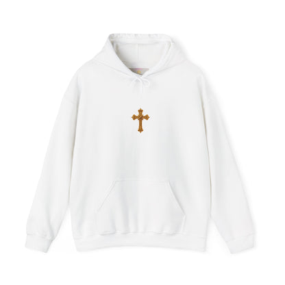 He Is Risen - Women's Christian Hoodie (Dark Lettering)