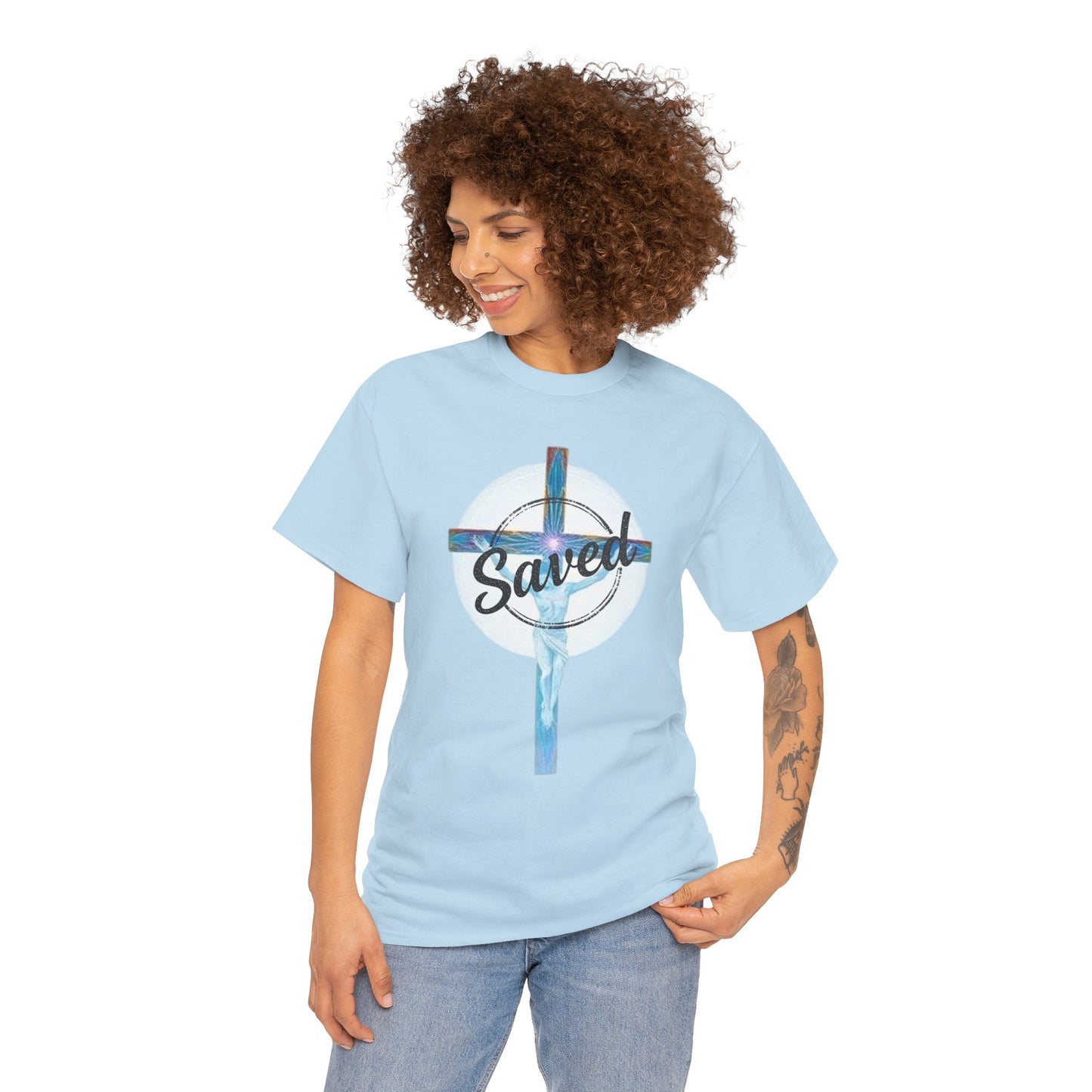 Saved by Grace – Women’s Christian T-Shirt