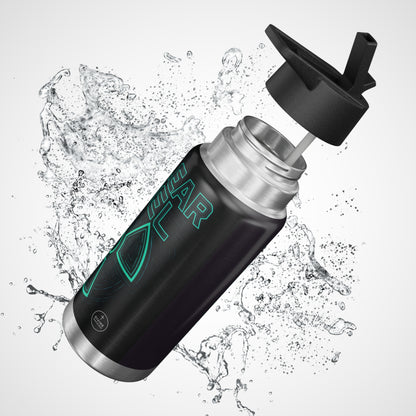 Faith Fueled – Nuclear Energy Stainless Steel Bottle (Green)