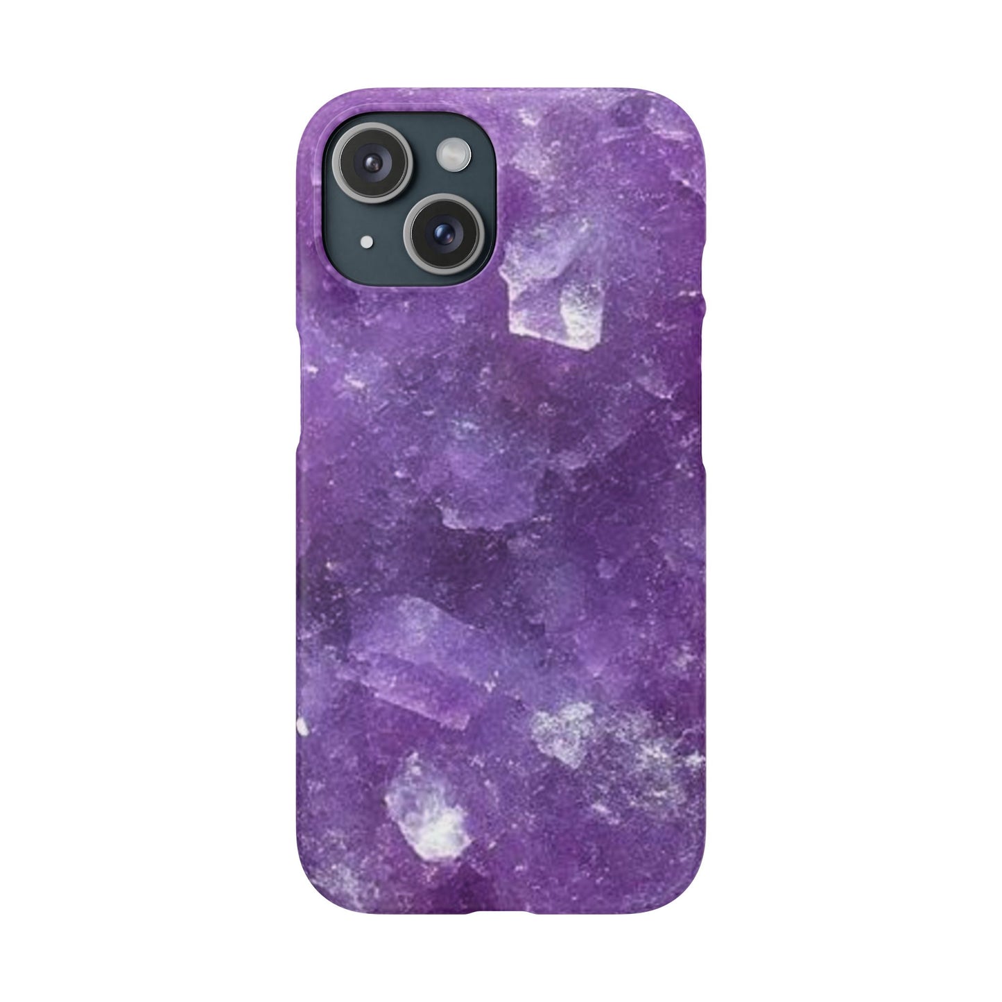 Amethyst Crystal Finish iPhone Snap Case