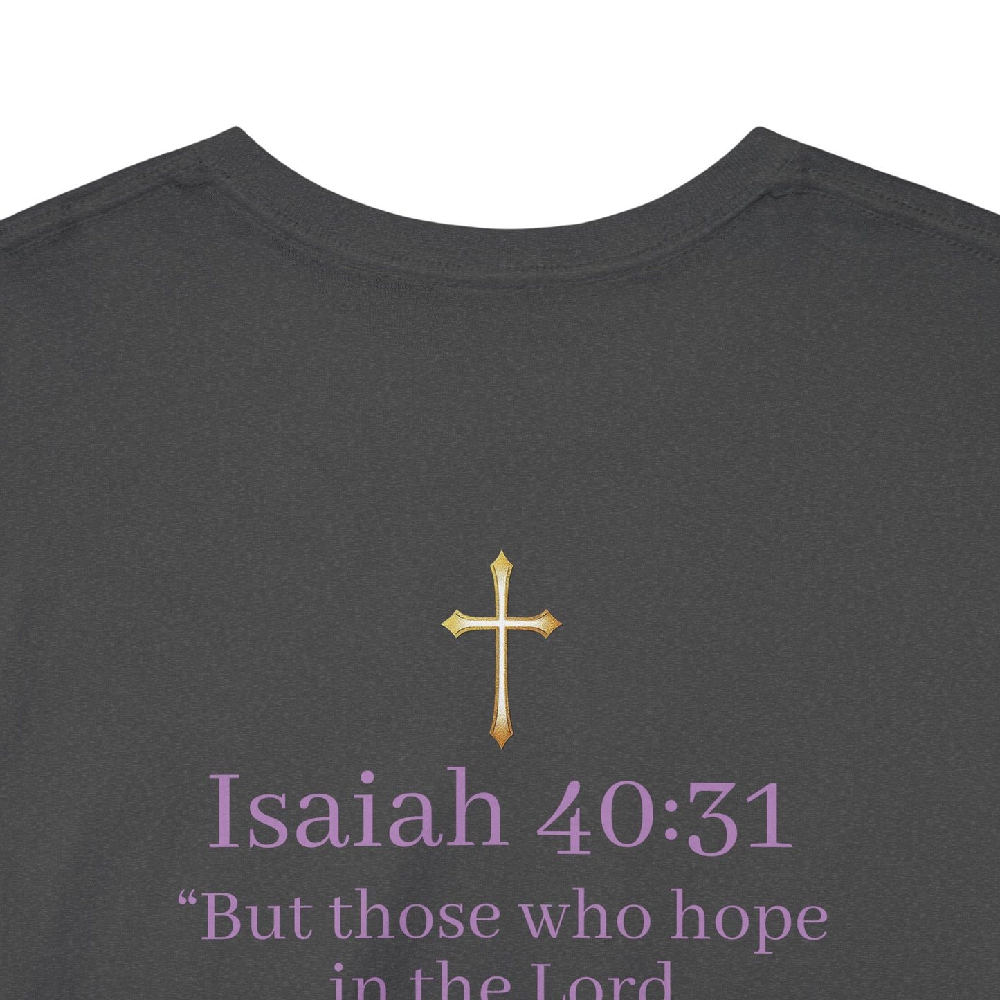 Men’s “Hope” Tee – Bold Scripture Design | Isaiah 40:31