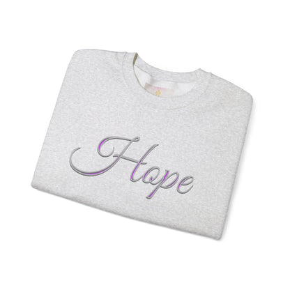 Women’s “Hope” Sweatshirt – Inspirational Scripture Hoodie | Romans 15:13