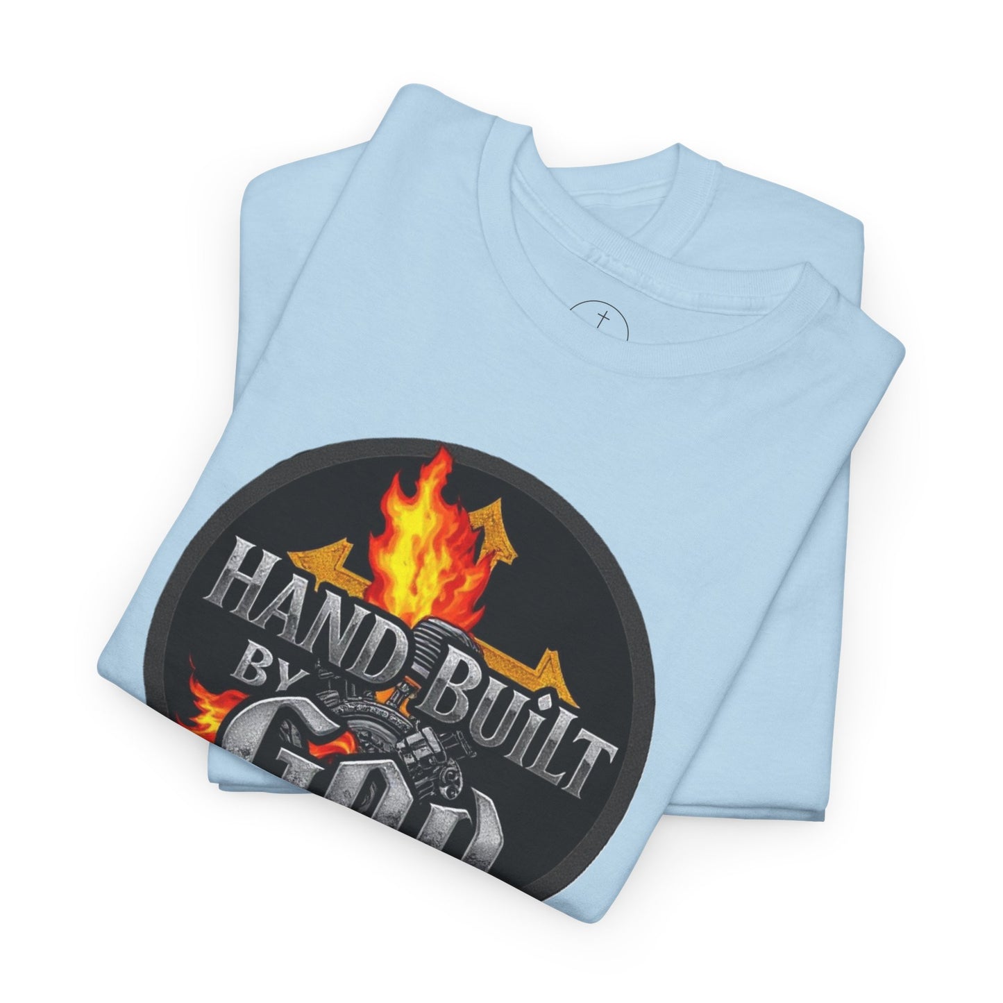 Hand Built By God - Men's Christian T-Shirt