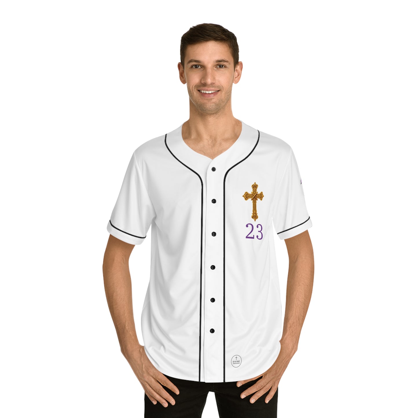 Victory in Christ Men’s Home Jersey – Strength at Home Plate