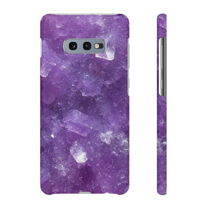 Amethyst Crystal Finish Samsung Snap Case