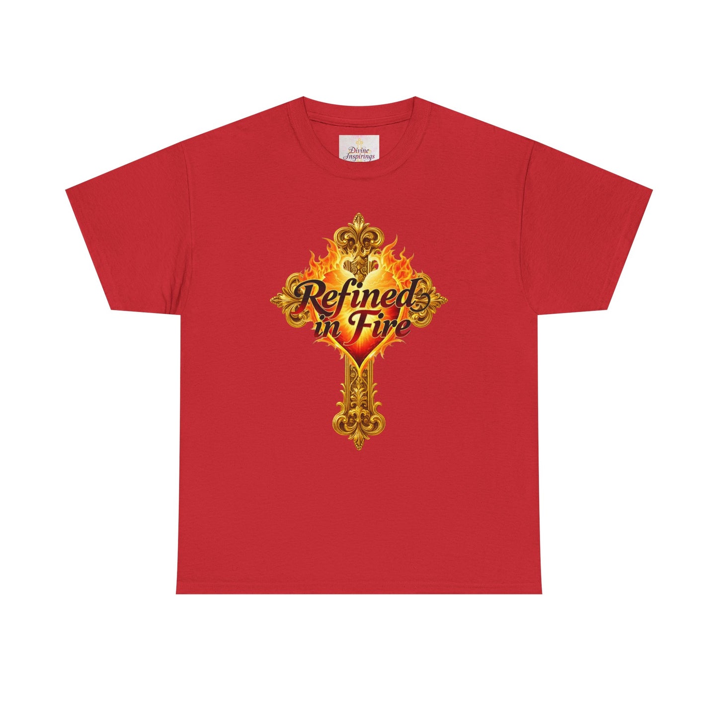 Refined in Fire — Women's Ornate Christian T-Shirt