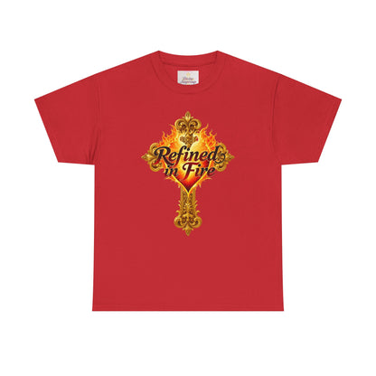 Refined in Fire — Women's Ornate Christian T-Shirt