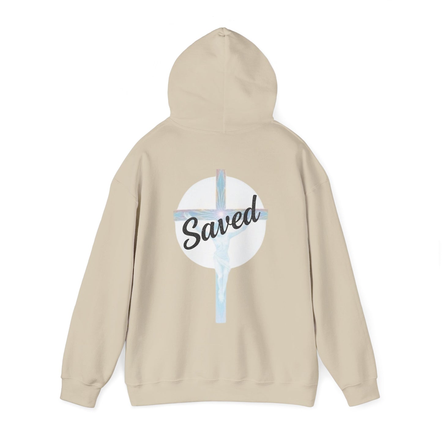 Redeemed & Saved – Women’s Christian Cross Hoodie