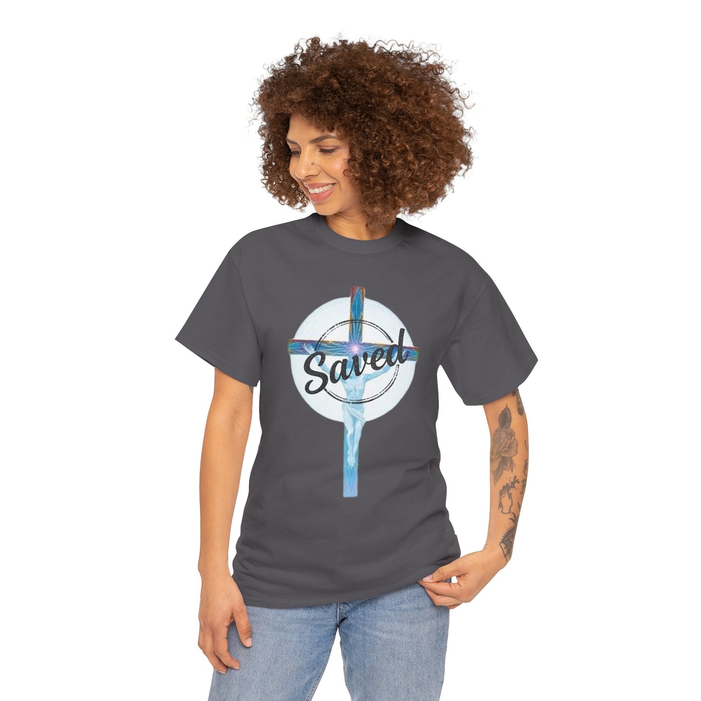 Saved by Grace – Women’s Christian T-Shirt