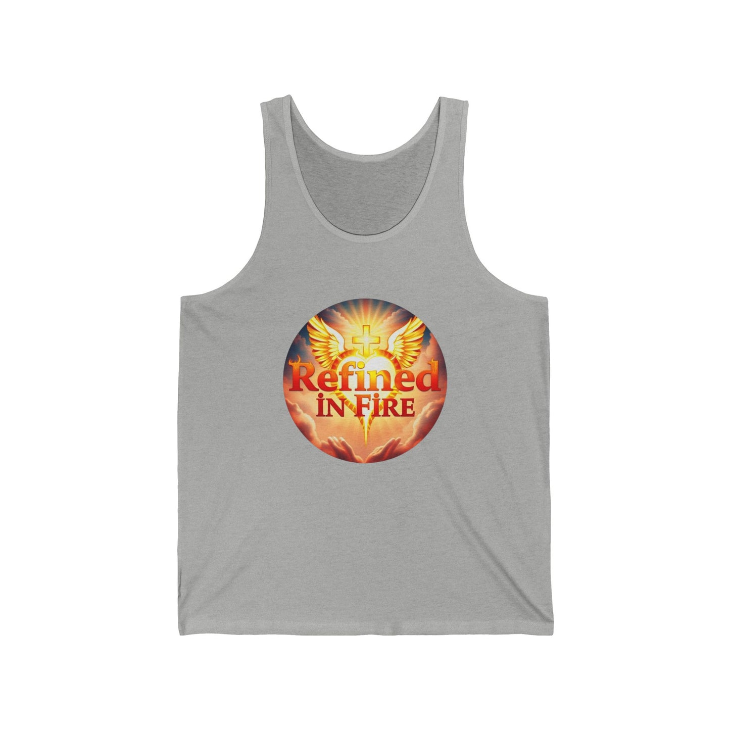 Wings of Faith - Refined in Fire Women’s Christian Tank Top