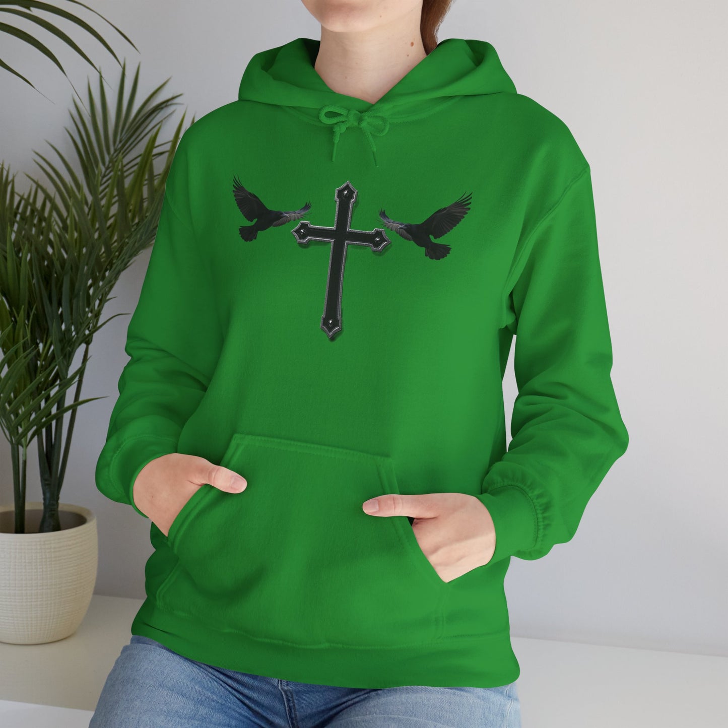 Guided by Grace – Cross & Crows Women’s Hoodie