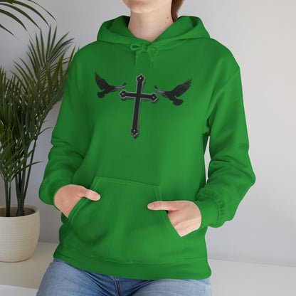 Guided by Grace – Cross & Crows Women’s Hoodie