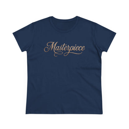Masterpiece Signature Women’s T-Shirt (Dark Colours) – Inspirational Christian Faith Apparel