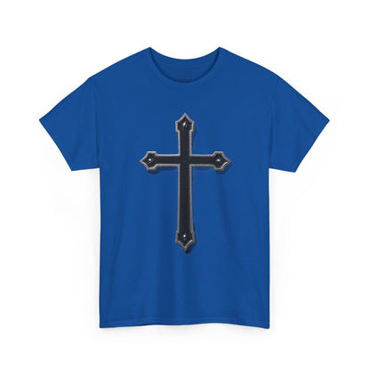 Black Cross Men’s Christian T-Shirt