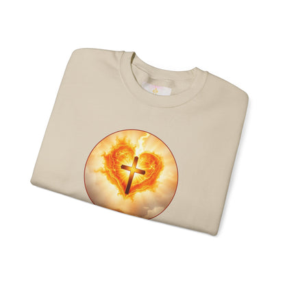 Women’s Sacred Heart Christian Sweatshirt