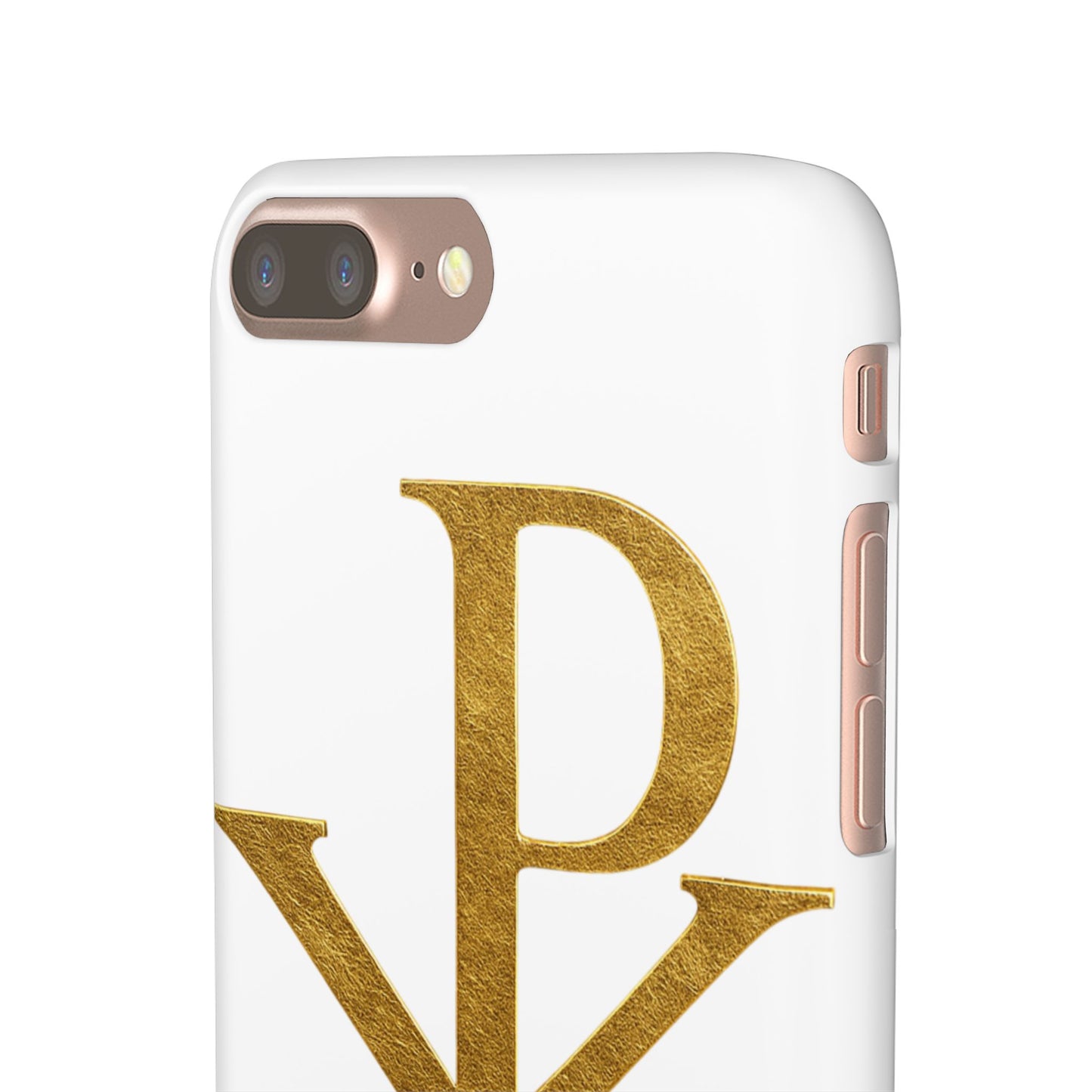 White Chi Rho Snap Case for iPhone – The Way, Truth & Life