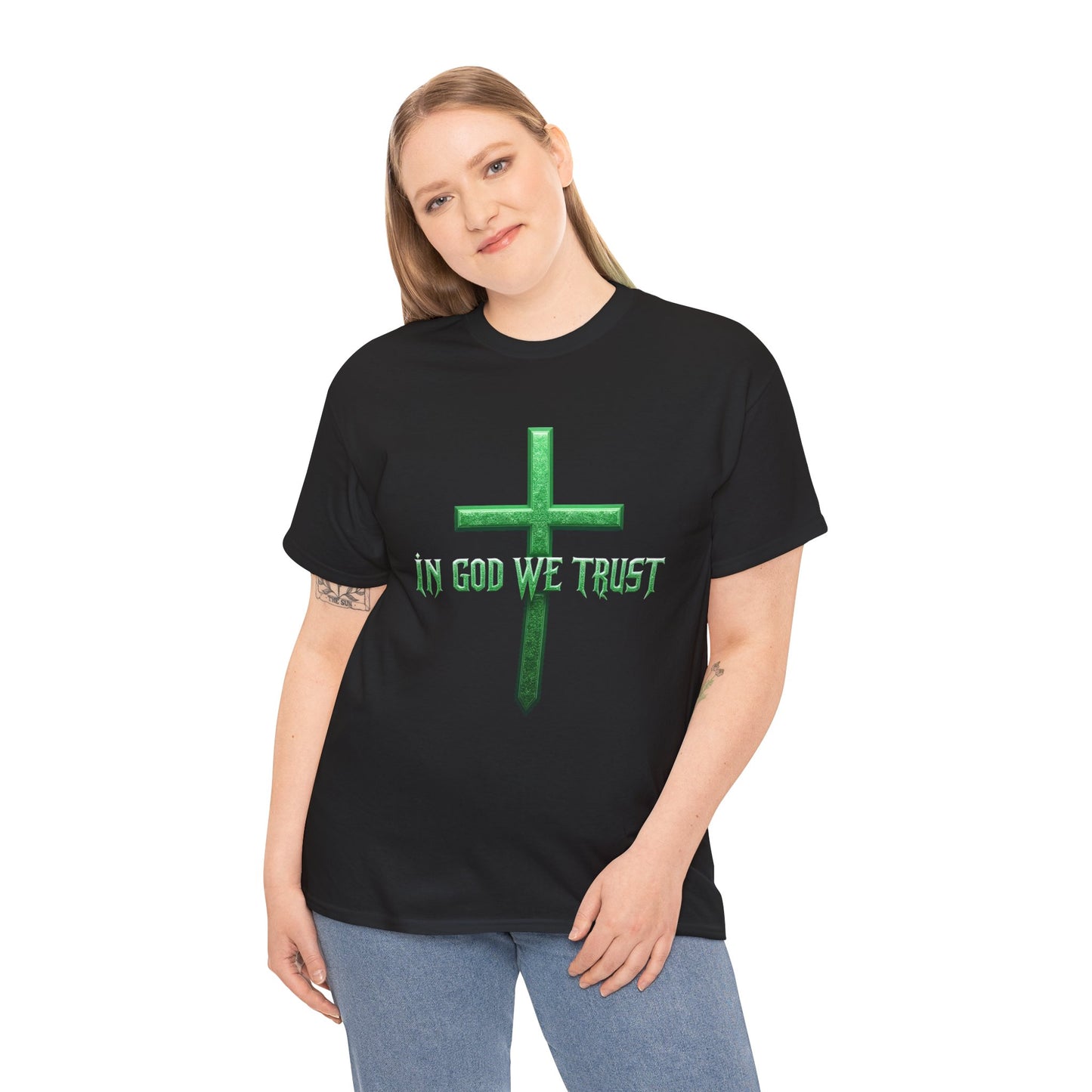 In God We Trust (Green Ed) – Women’s Christian Tee