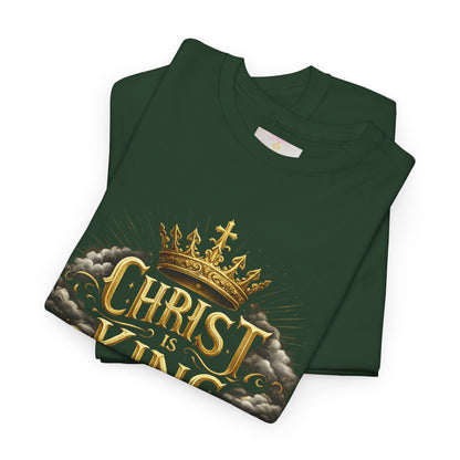 Christ is King Crowned - Women's Christian T-Shirt