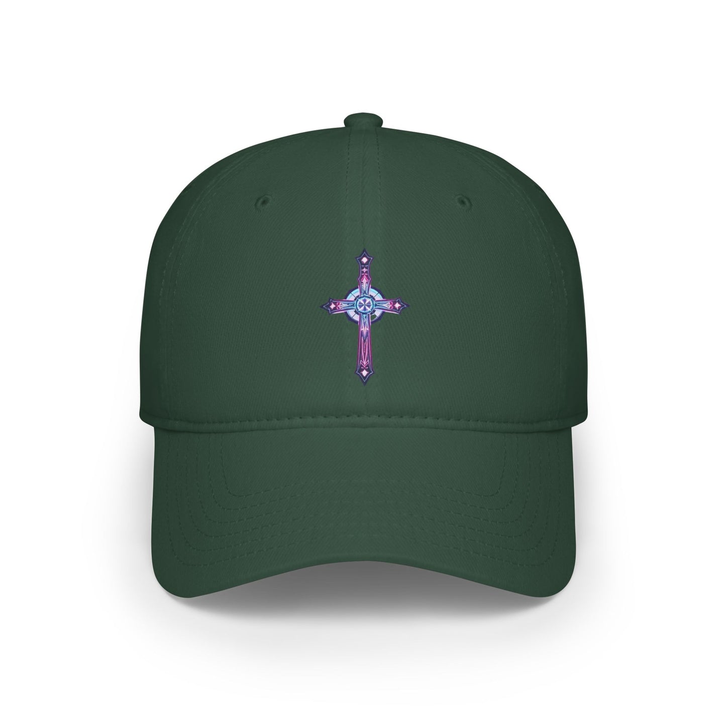 Elegant Gold Cross Hat – Faith-Inspired Christian Headwear