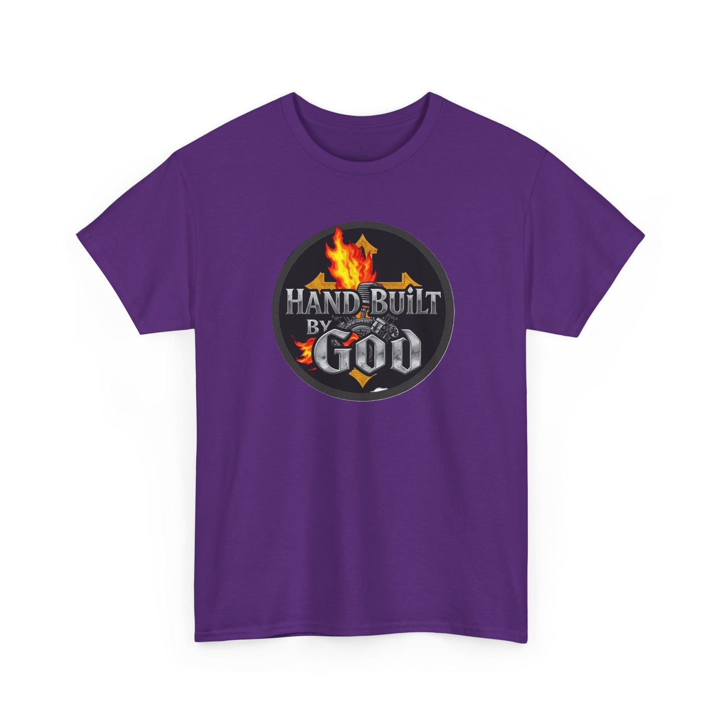 Hand Built By God - Men's Christian T-Shirt
