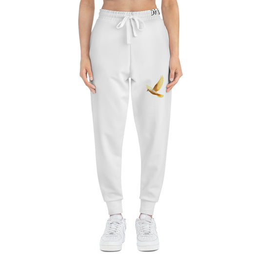 Peaceful Spirit Women's Jogging Pants with Dove in Flight Design