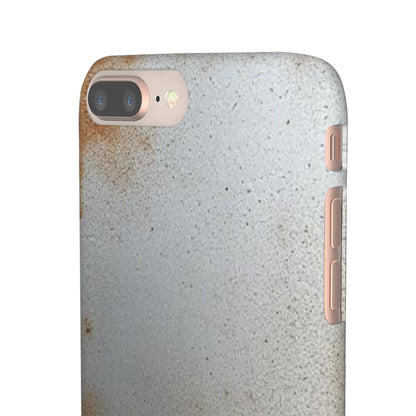 Old Steel Finish iPhone Snap Case