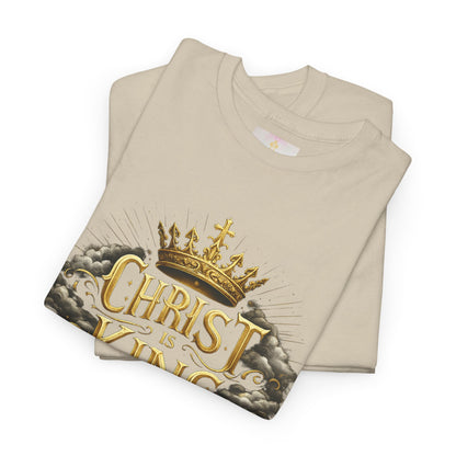 Christ is King Crowned - Women's Christian T-Shirt