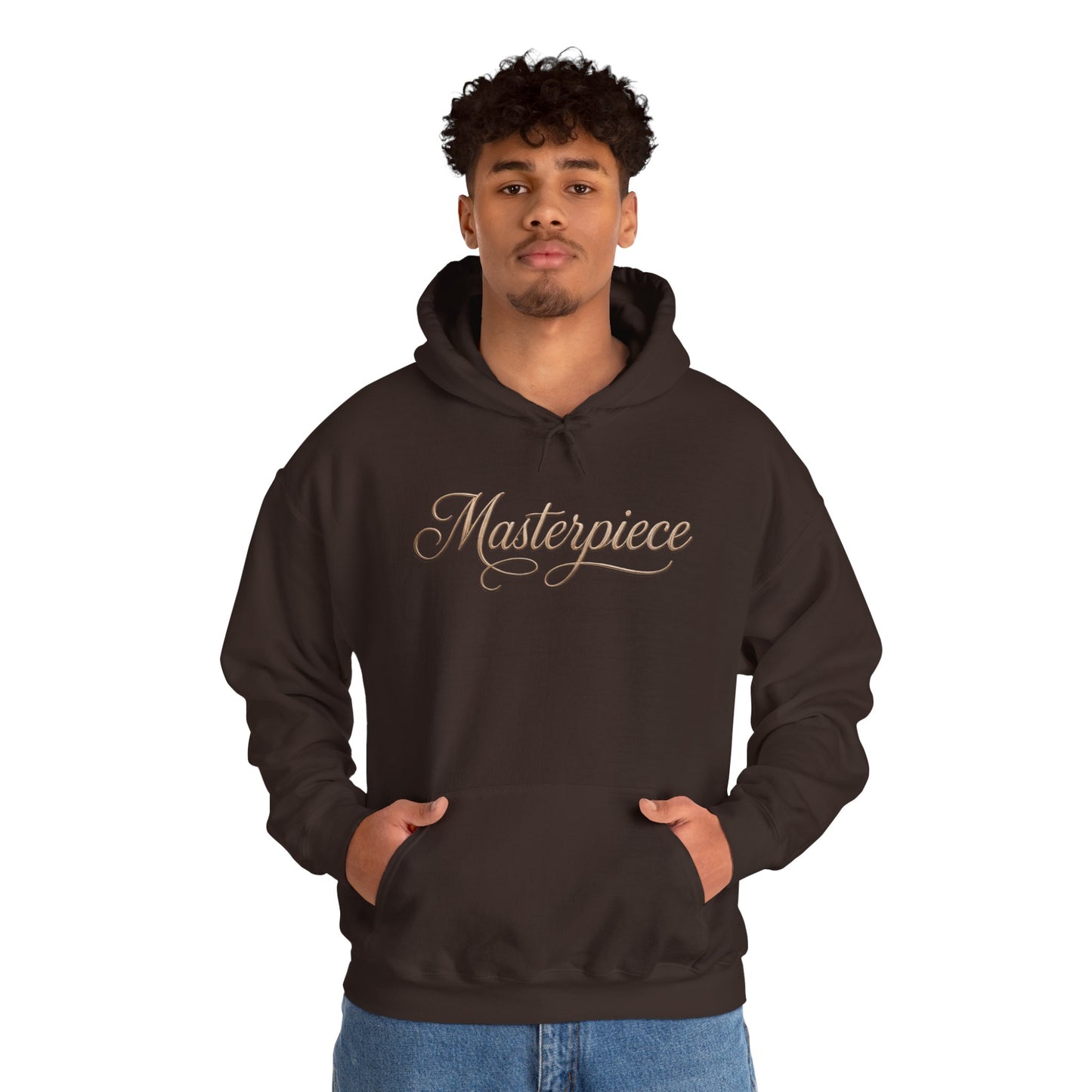 Masterpiece Signature Men’s Hoodie – Inspirational Christian Faith Apparel