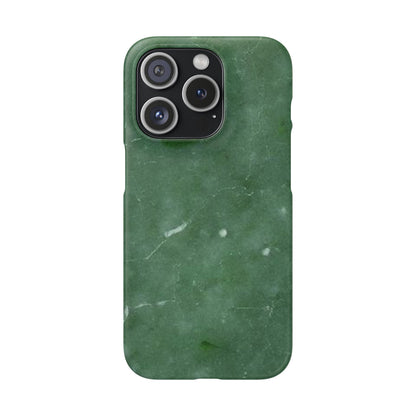Jade Stone Finish iPhone Snap Case