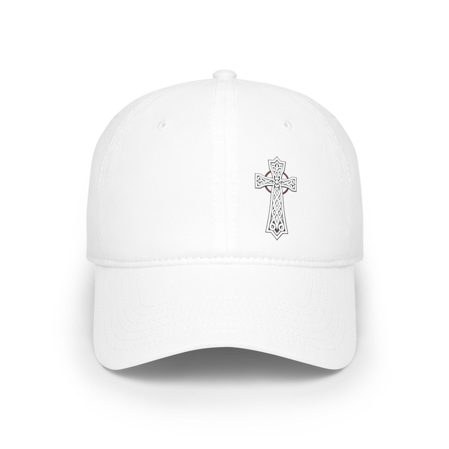 Celtic Cross Christian Low Profile Baseball Cap – Faith-Inspired Embroidered Hat