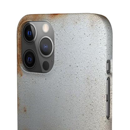 Old Steel Finish iPhone Snap Case