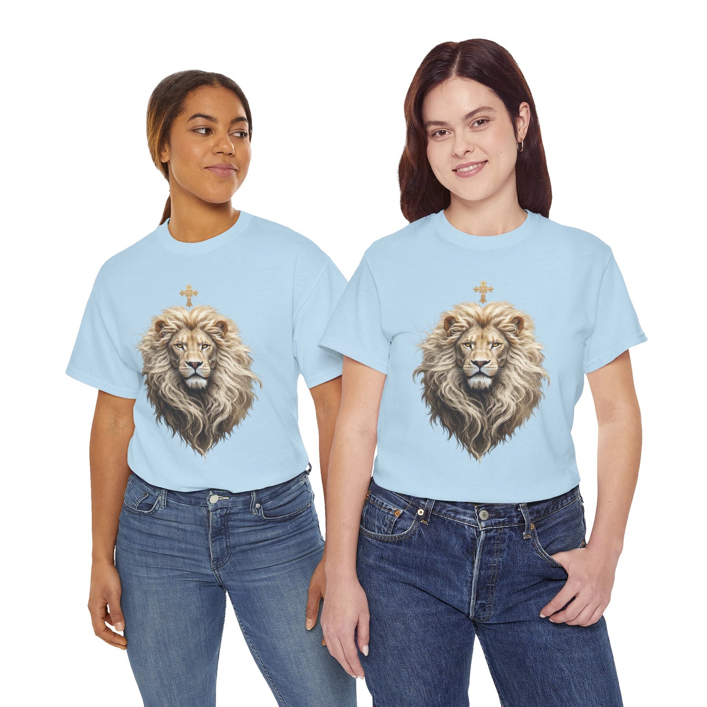 Christ the King (Lion of Judah) — Women's Christian T-Shirt